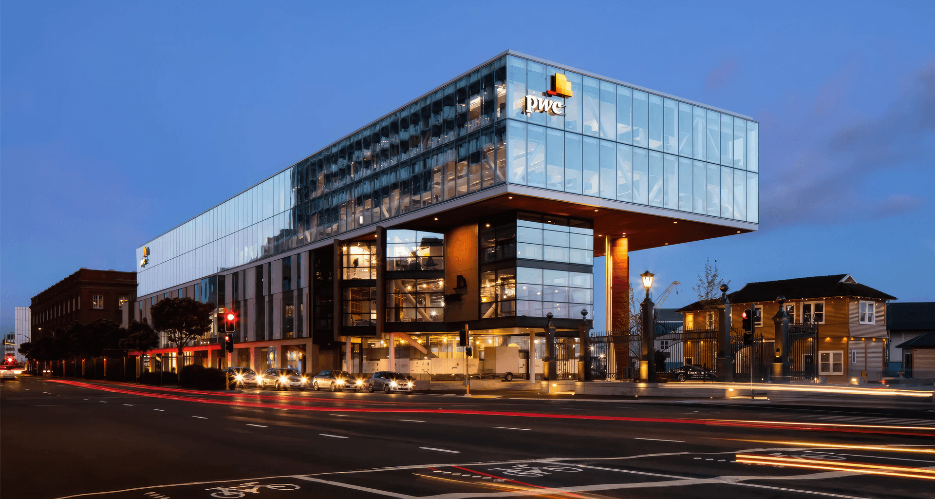 PWC Centre banner
