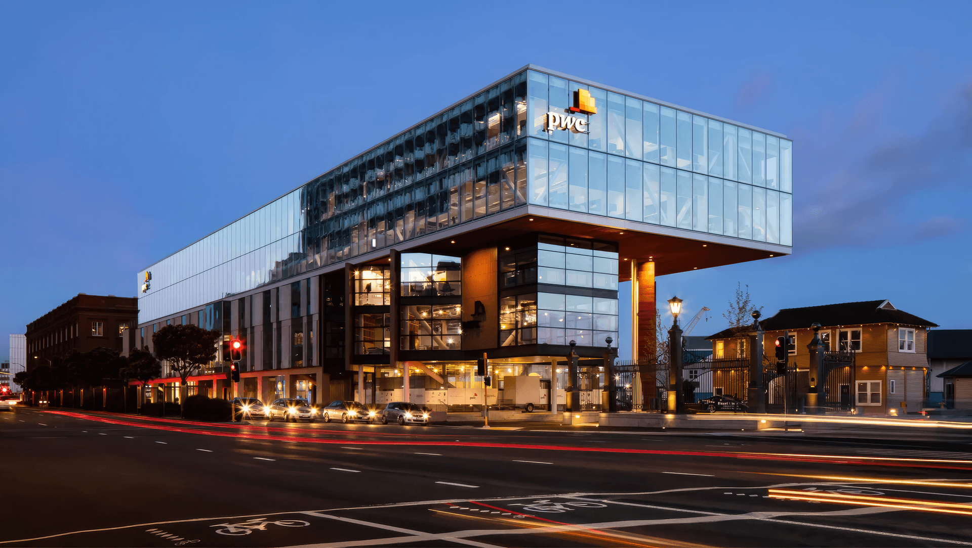 PWC Centre banner