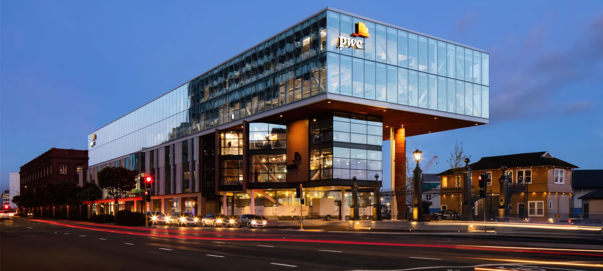 PWC Centre banner