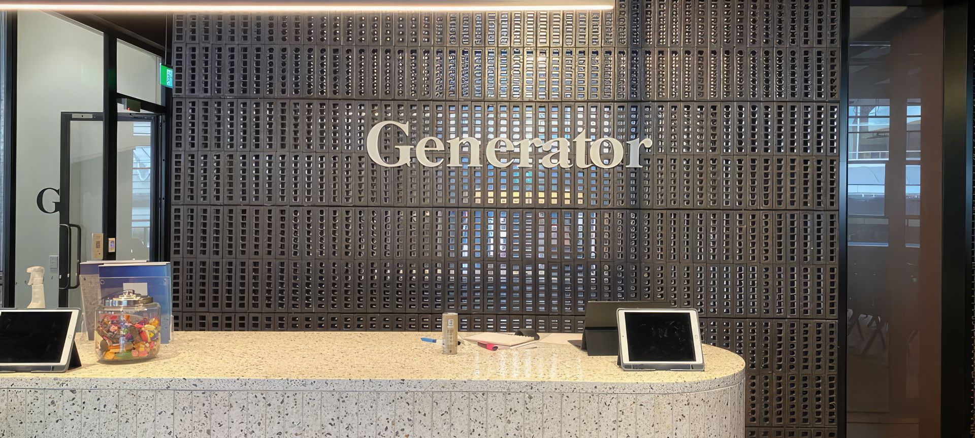 Generator 20 Waring Taylor Street banner