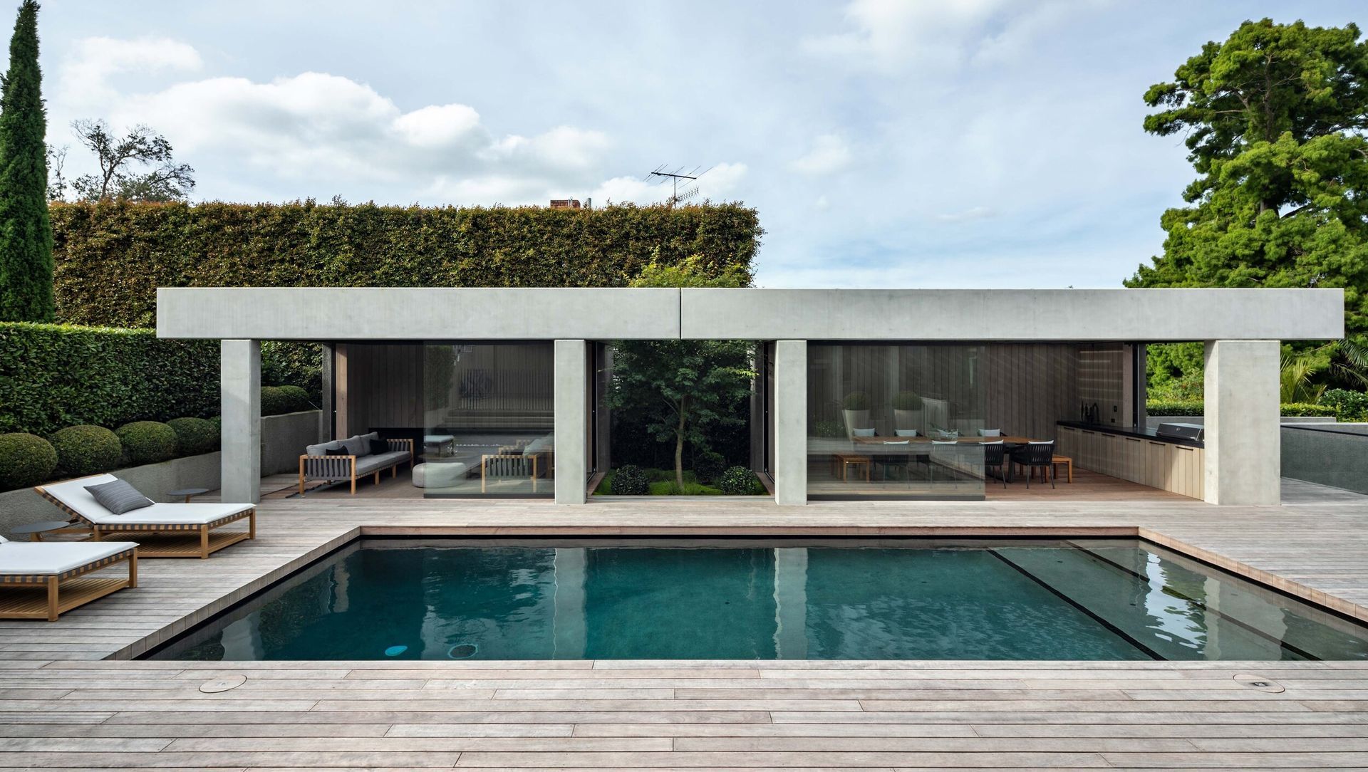 Pool Pavillion banner