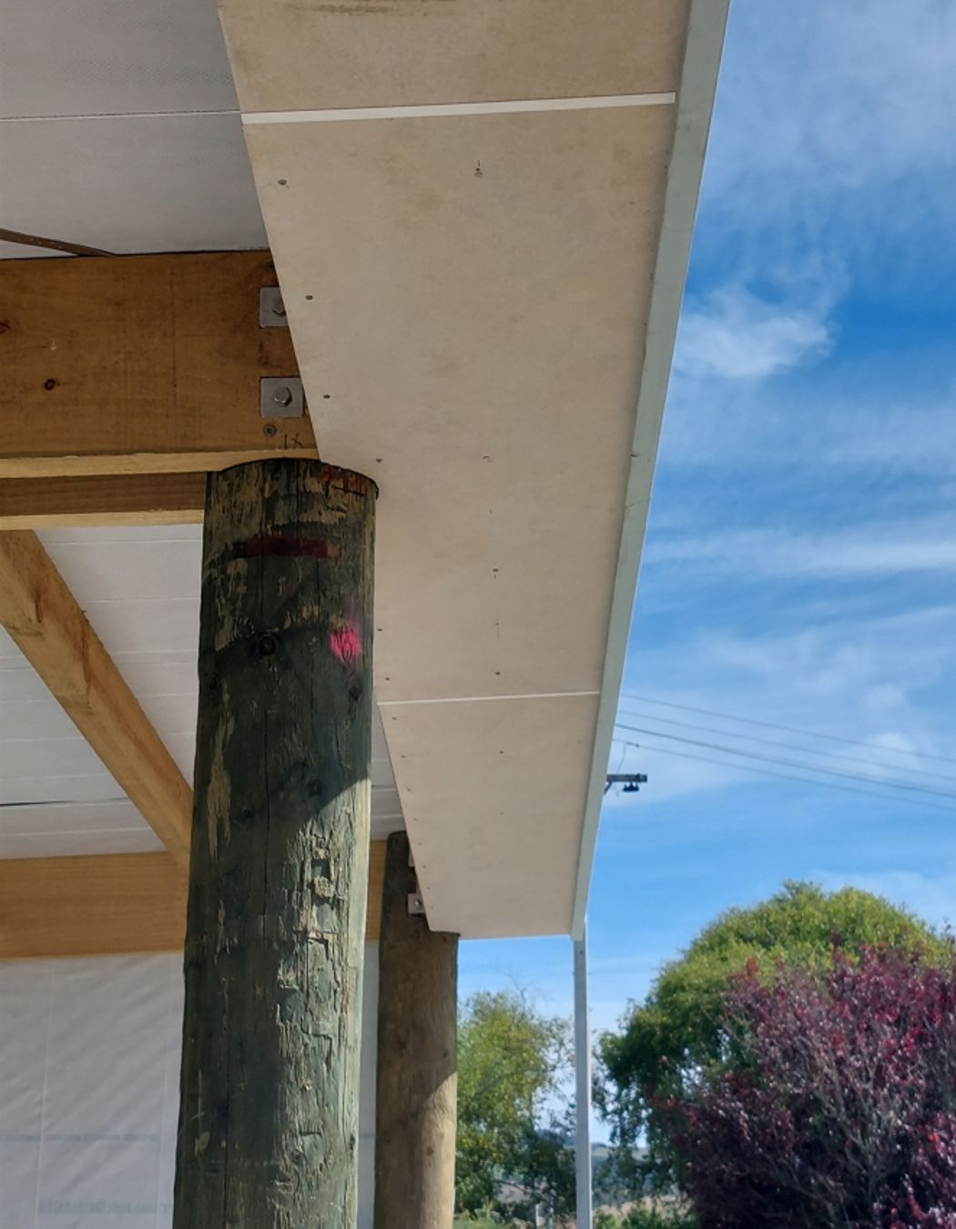 Soffit completed