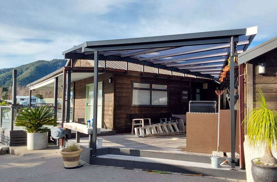 Custom Shape Canopy in Pauanui