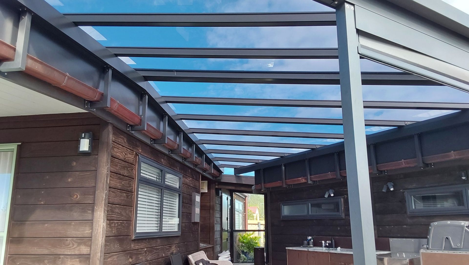 Custom Shape Canopy in Pauanui banner