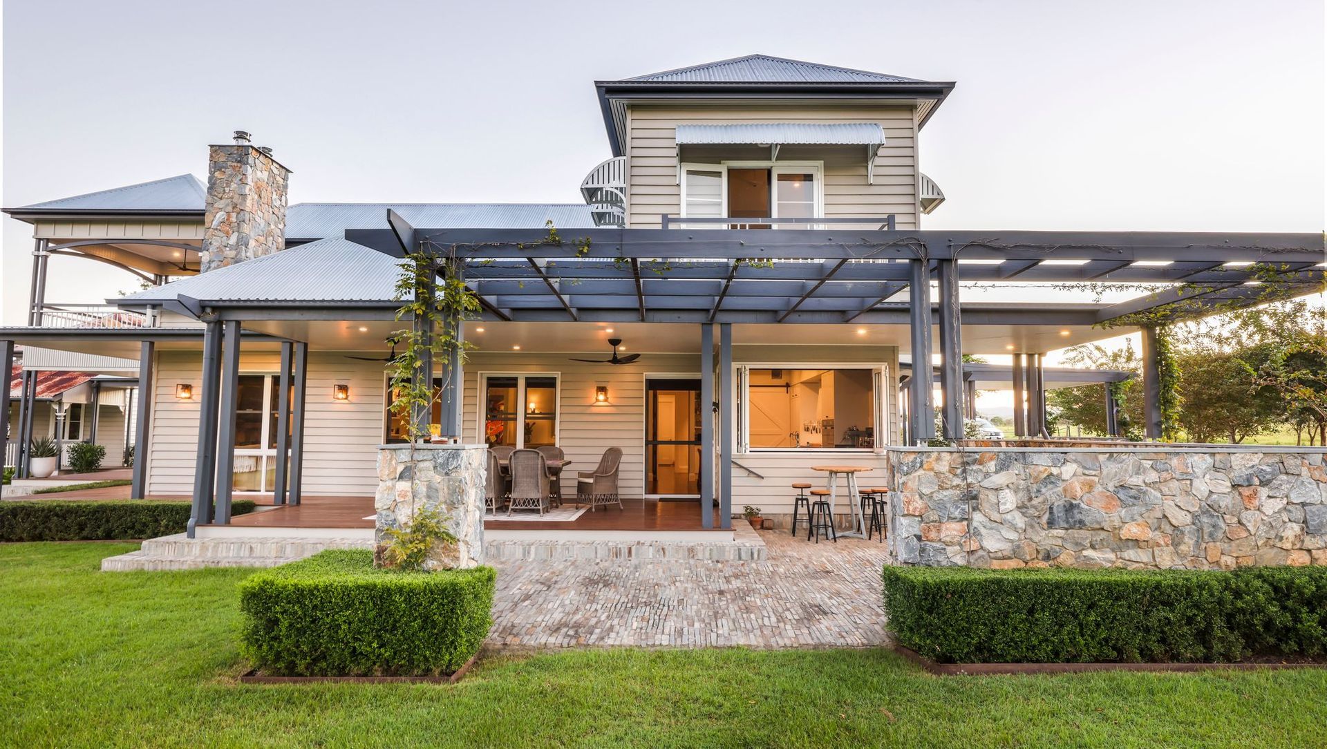 Custom Hamptons Style New Home Design Gregor’s Creek banner