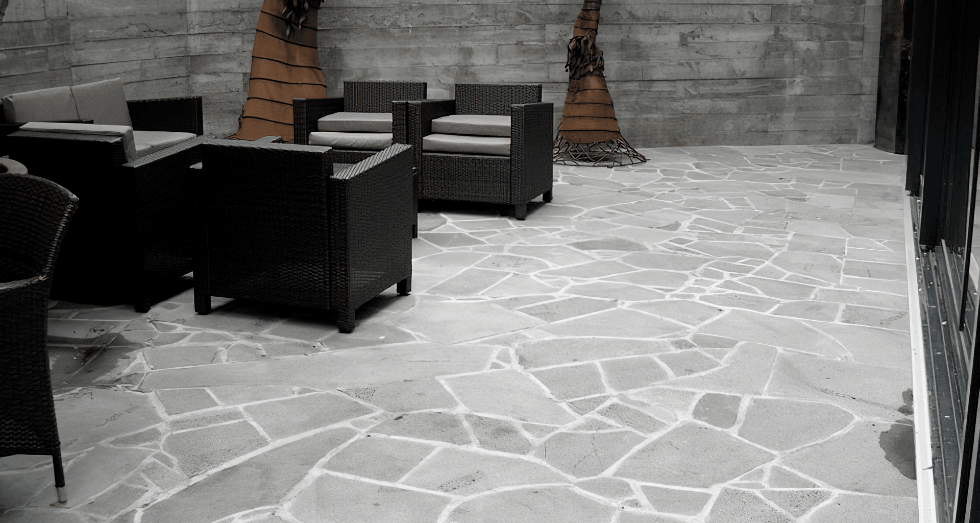 Paving banner