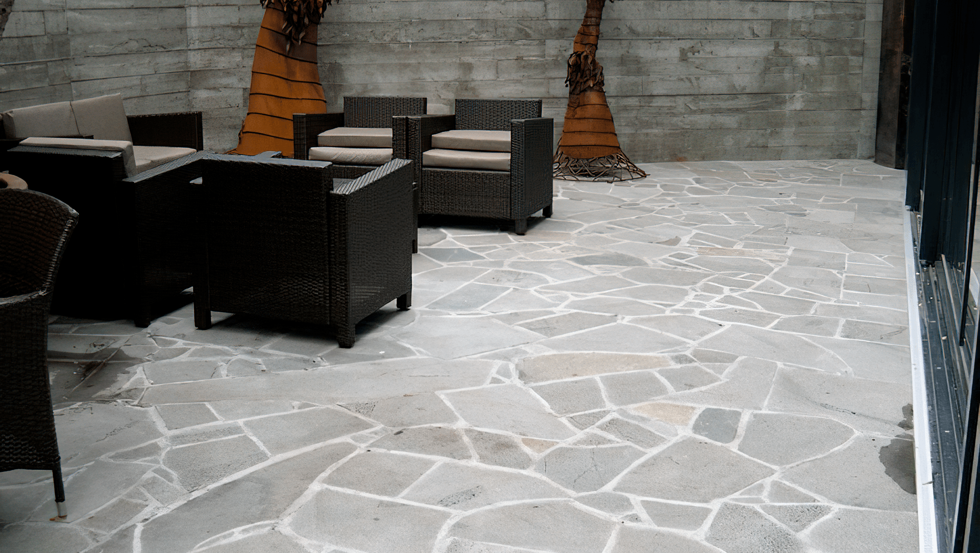 Paving banner