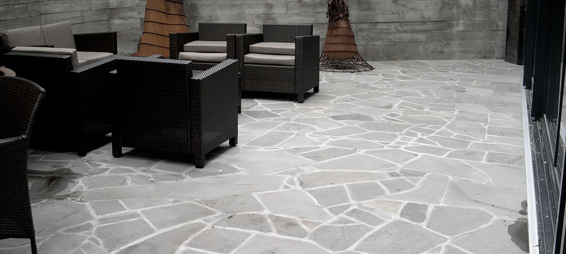Paving banner