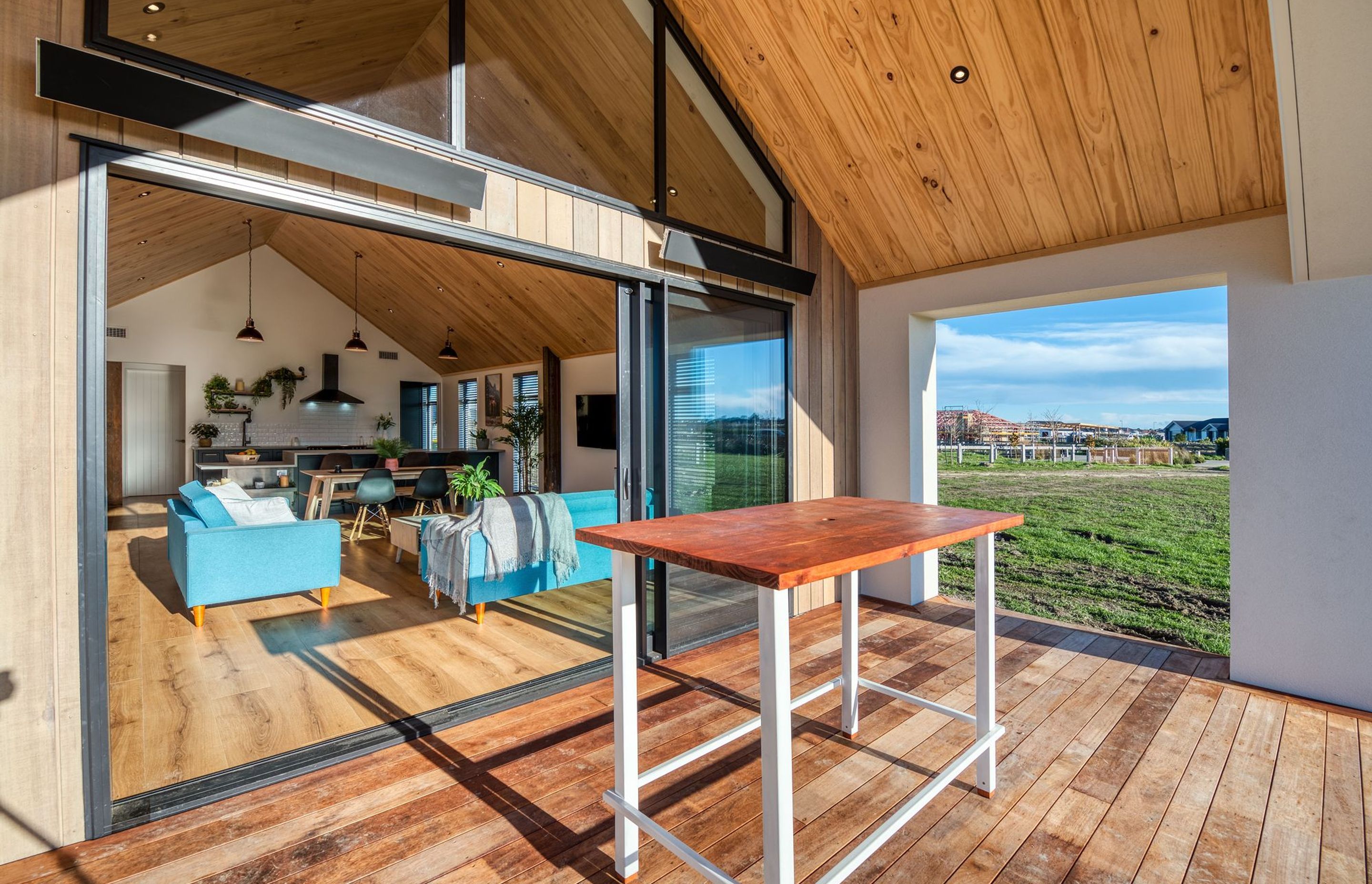 Pavilion Home, Cedar Cladding