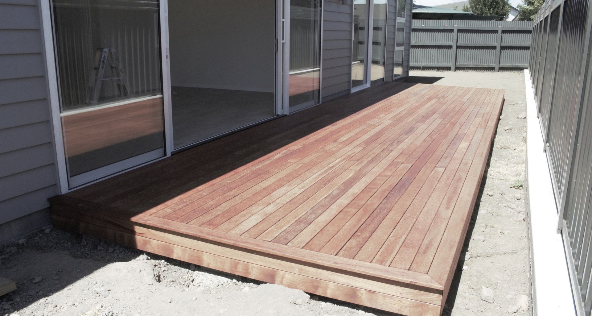 Hardwood Kwila Deck banner