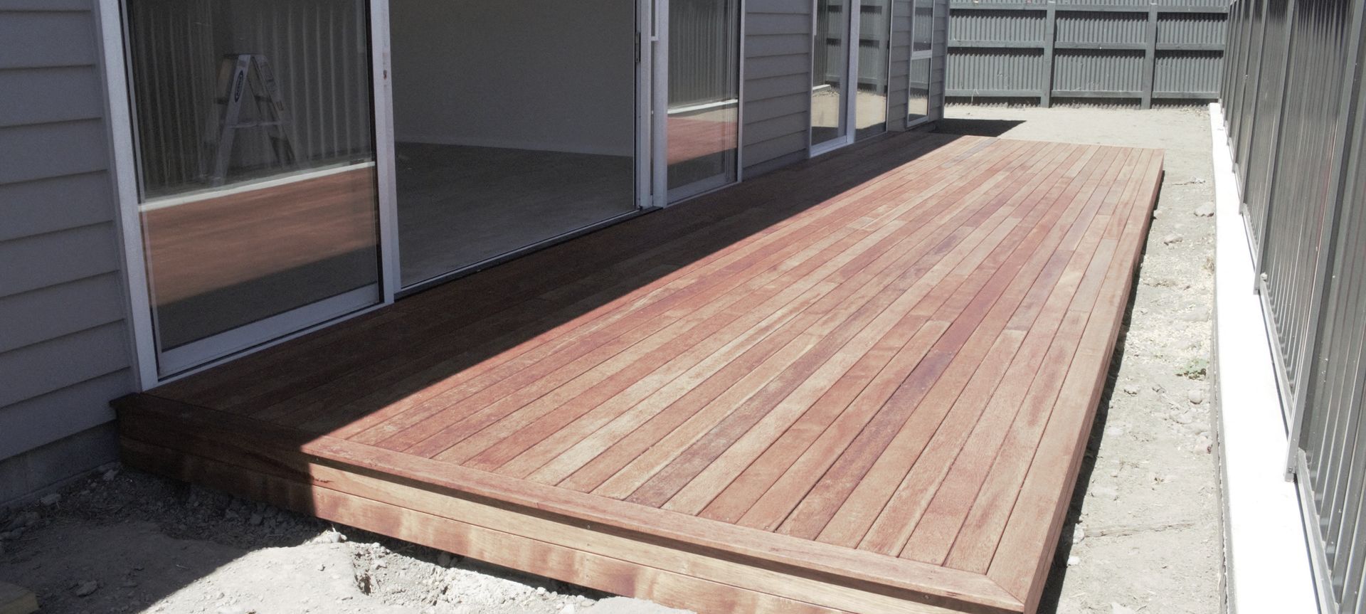 Hardwood Kwila Deck banner
