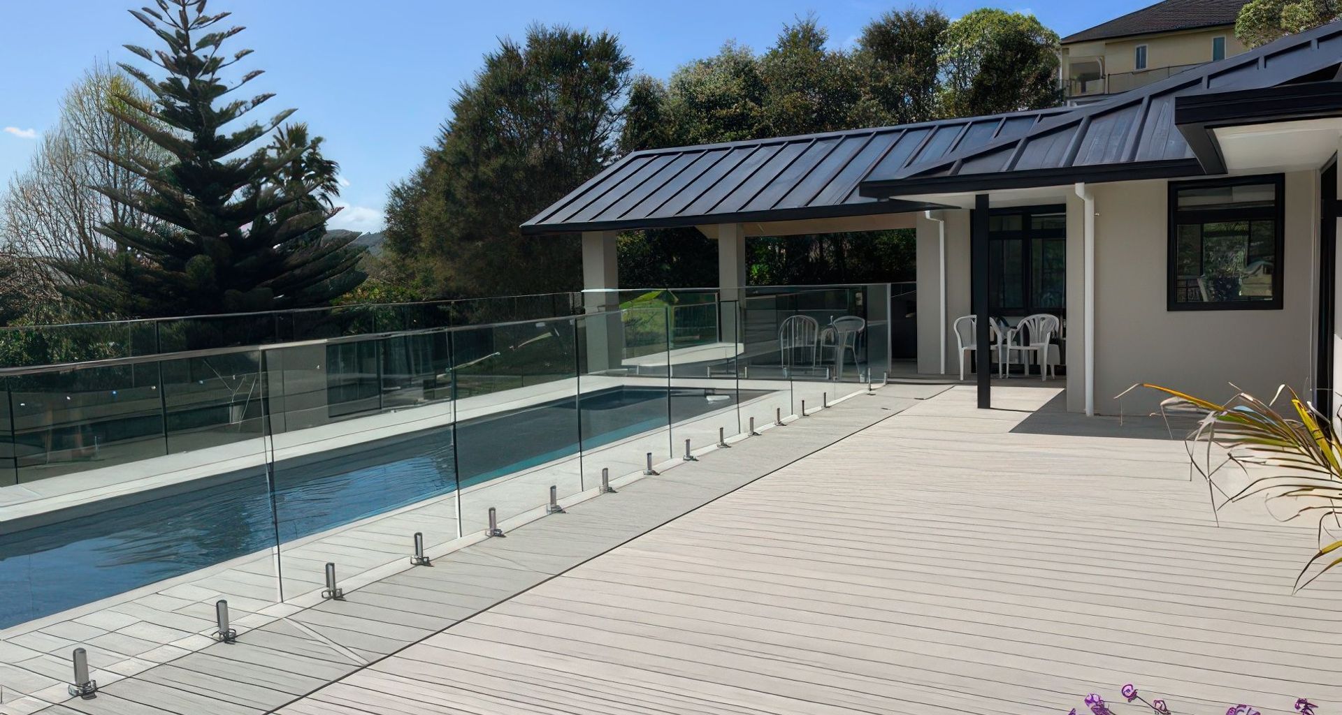 Whangamata Pool Decking banner