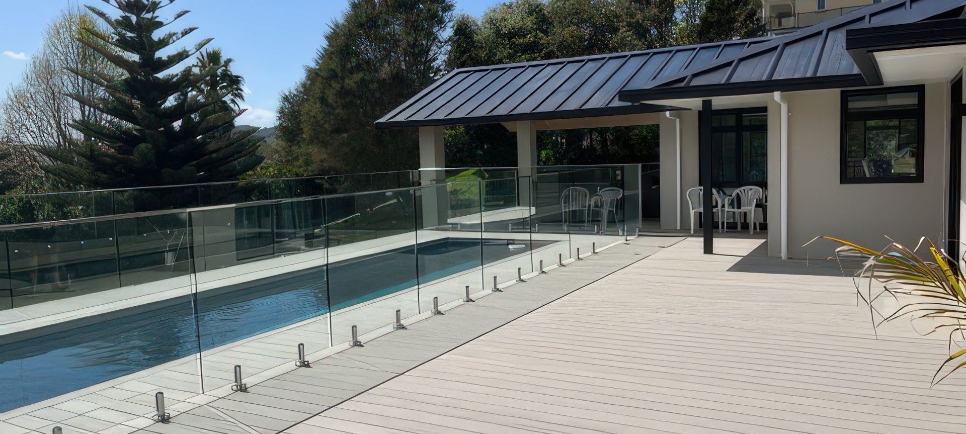 Whangamata Pool Decking banner