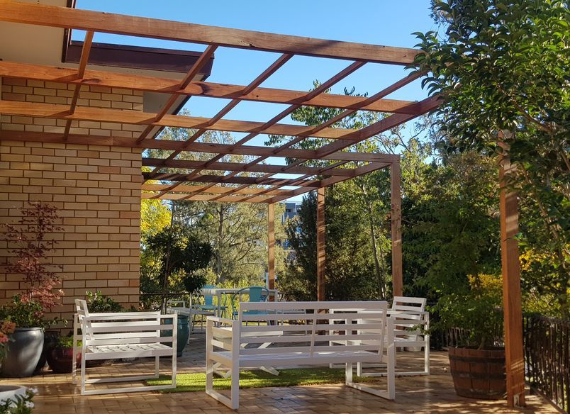 Mid-Century Pergola