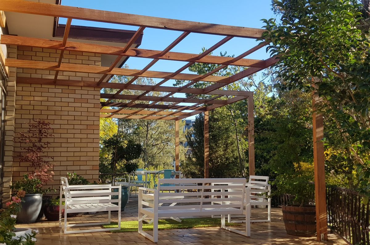 Mid-Century Pergola