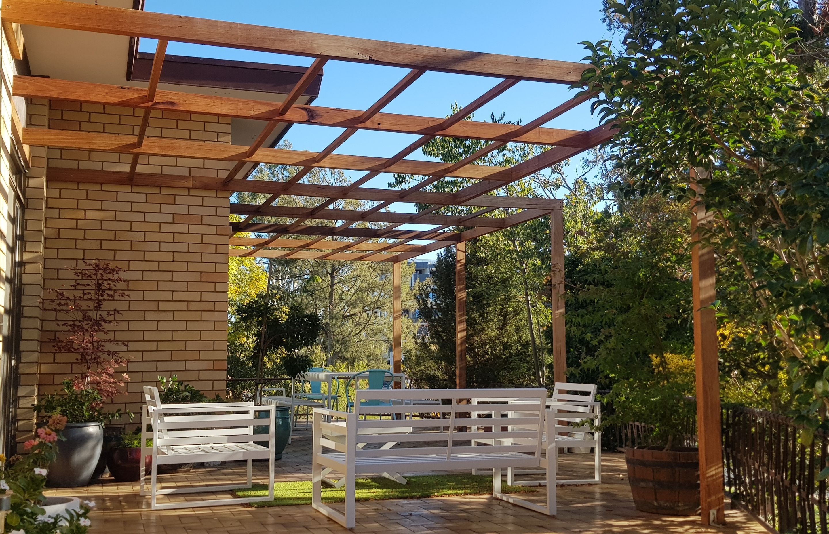 Mid-Century Pergola