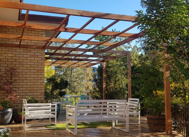 Mid-Century Pergola