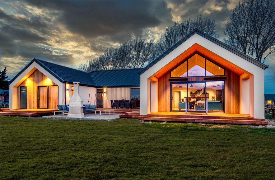 Pavilion Home, Cedar Cladding - 'The Dunstan'