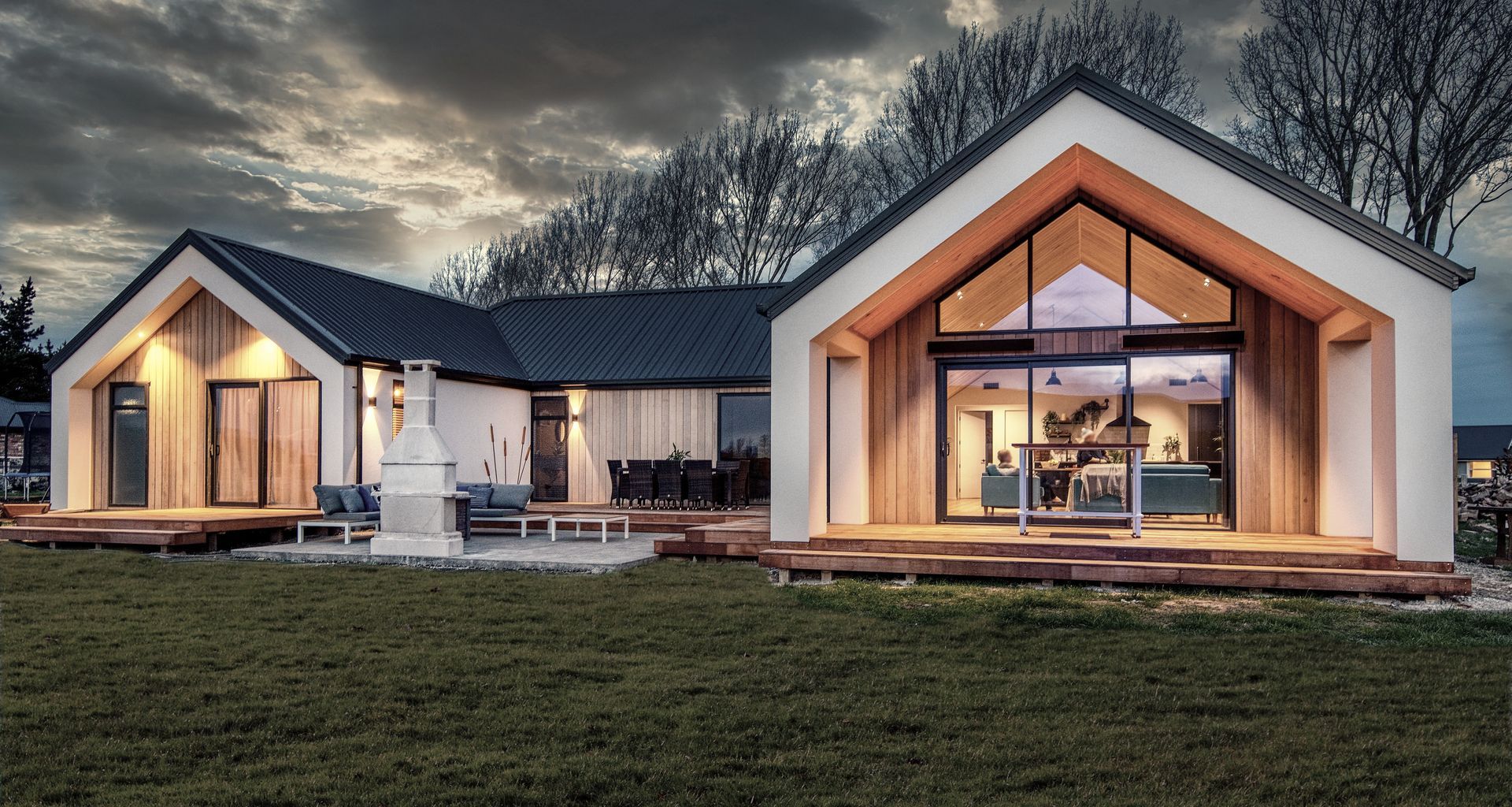 Pavilion Home, Cedar Cladding - 'The Dunstan' banner