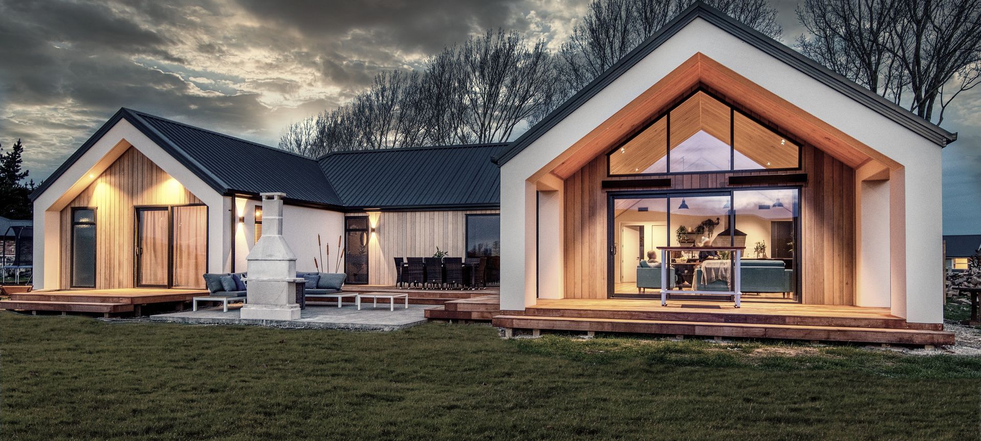 Pavilion Home, Cedar Cladding - 'The Dunstan' banner
