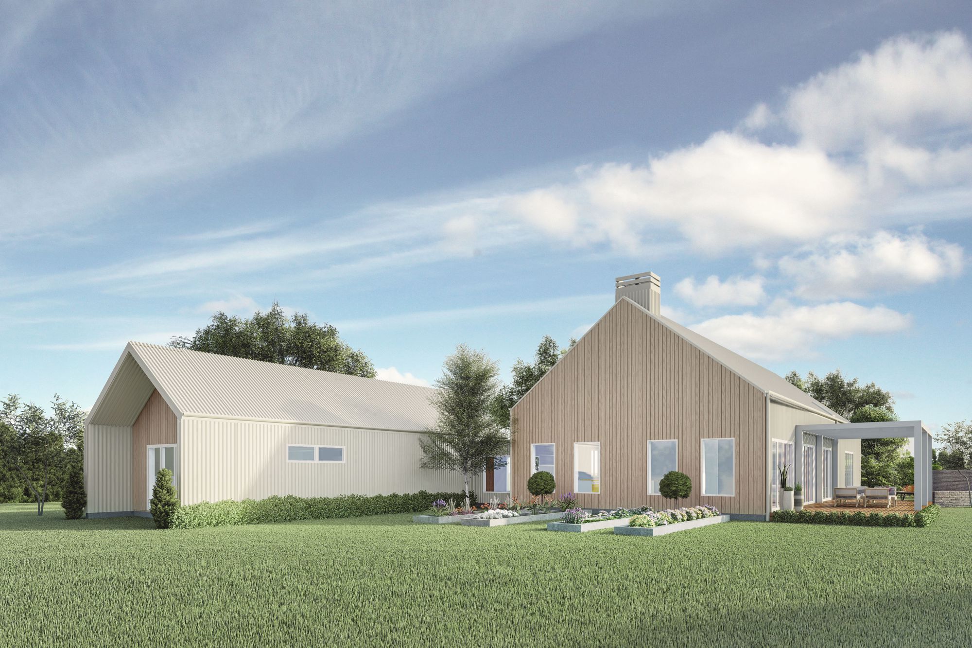 Original render presented to client during design