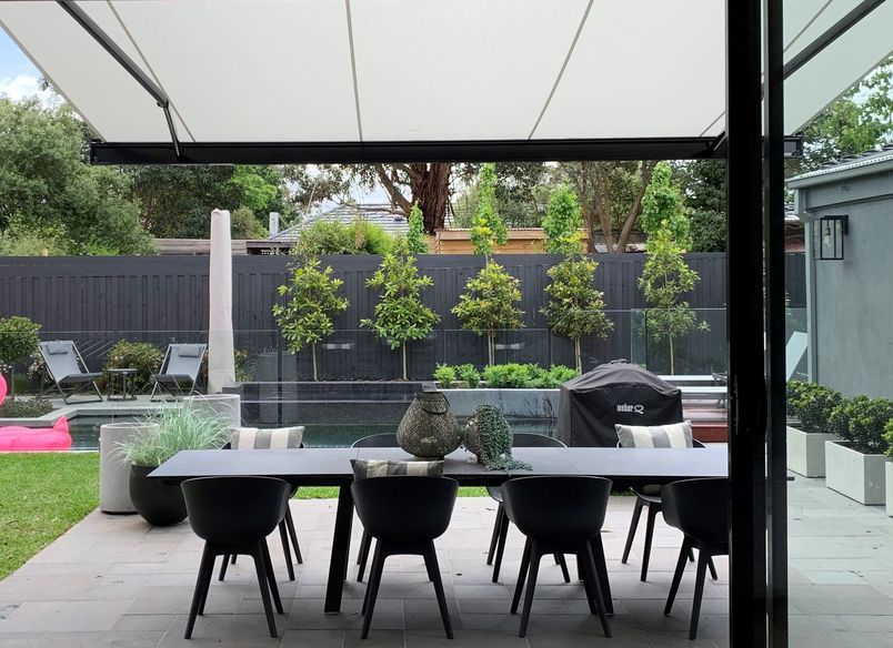 Waverley Rd - markilux 3300 - folding arm awning
