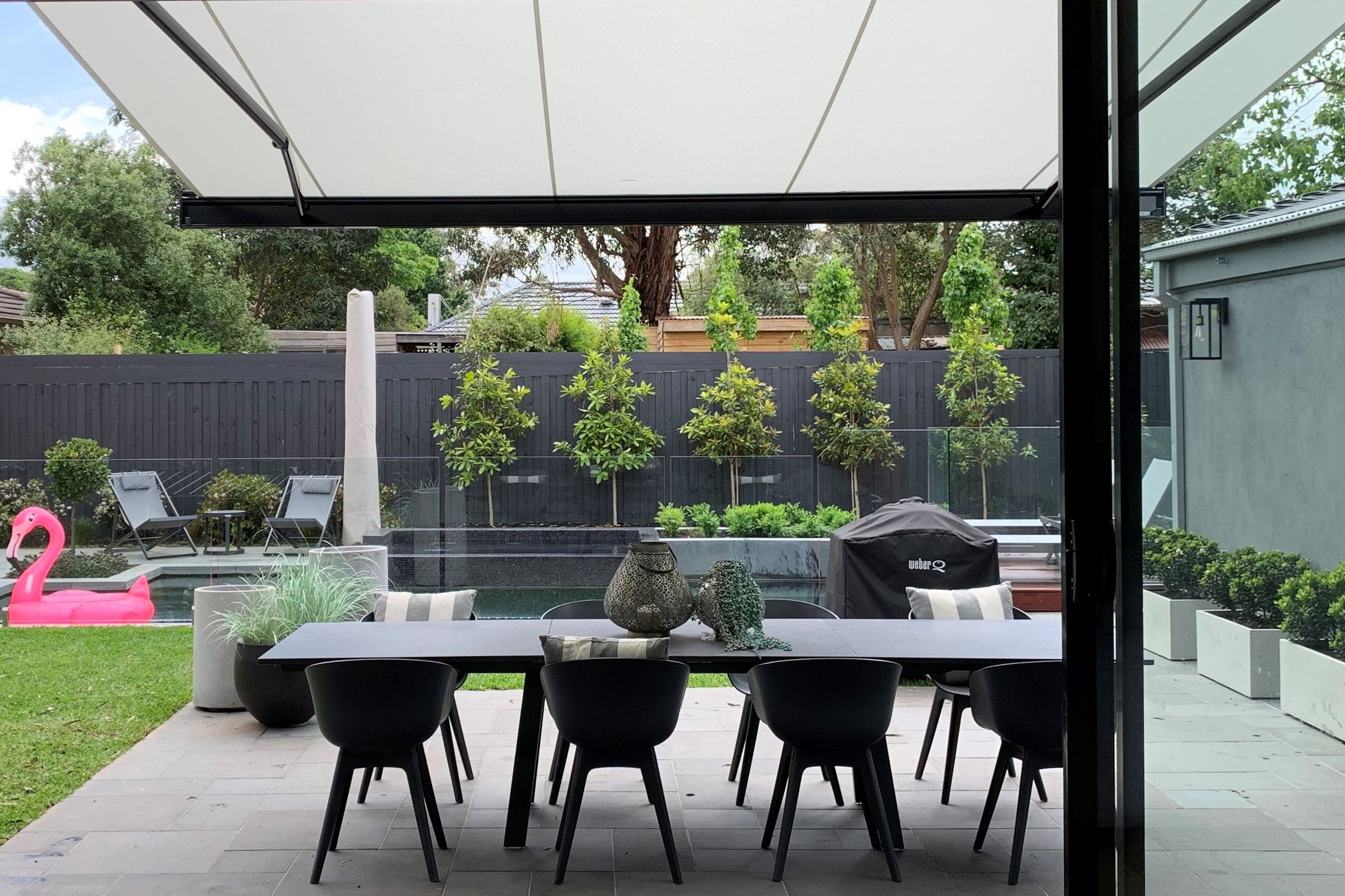 Waverley Rd - markilux 3300 - folding arm awning