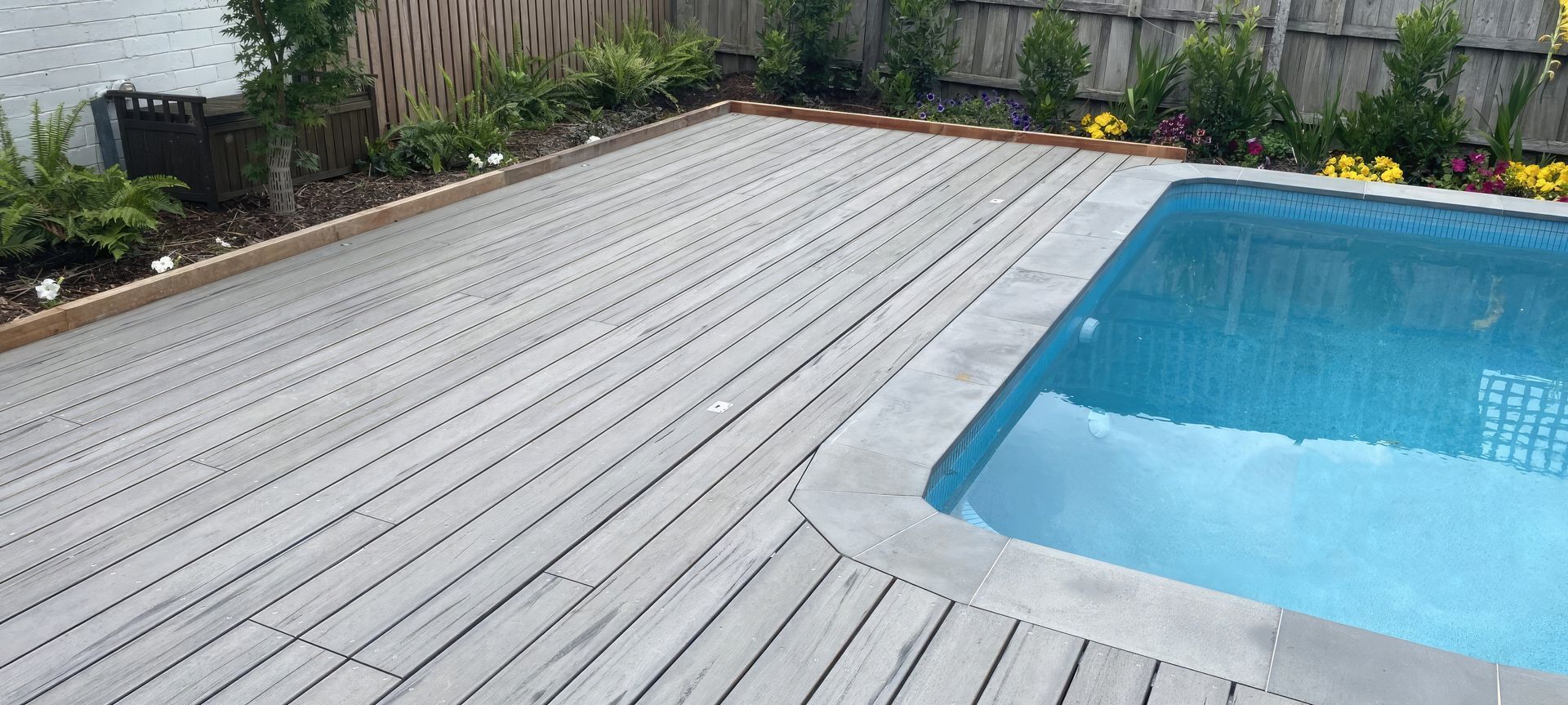 Builders Edge Consulting Under Deck Concealed Pool Cover banner