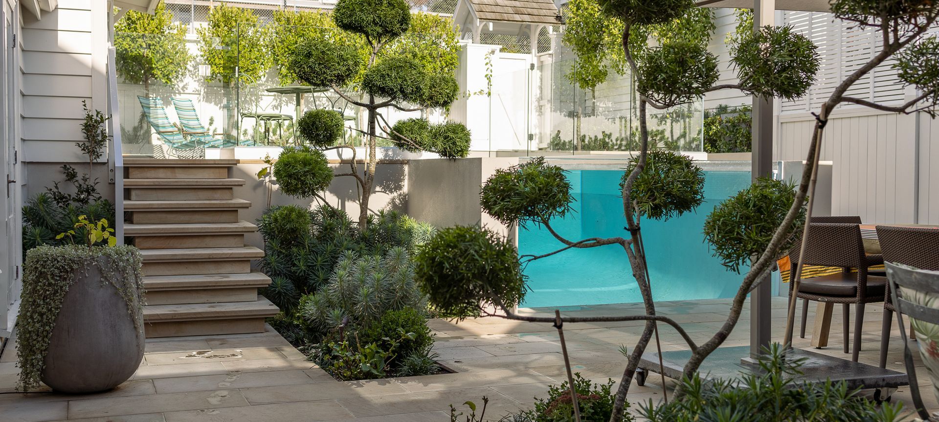 St Marys Bay Courtyard banner