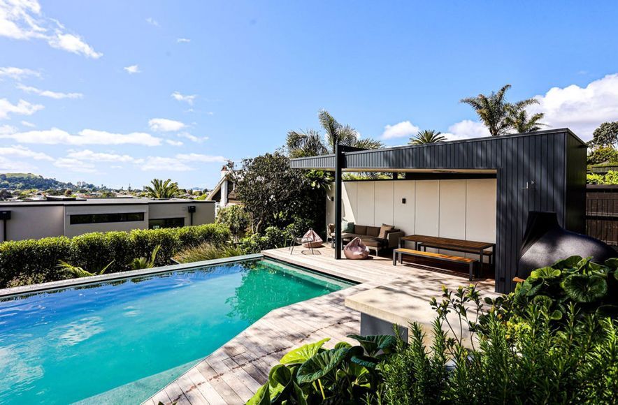 Cabana and Pool Retreat