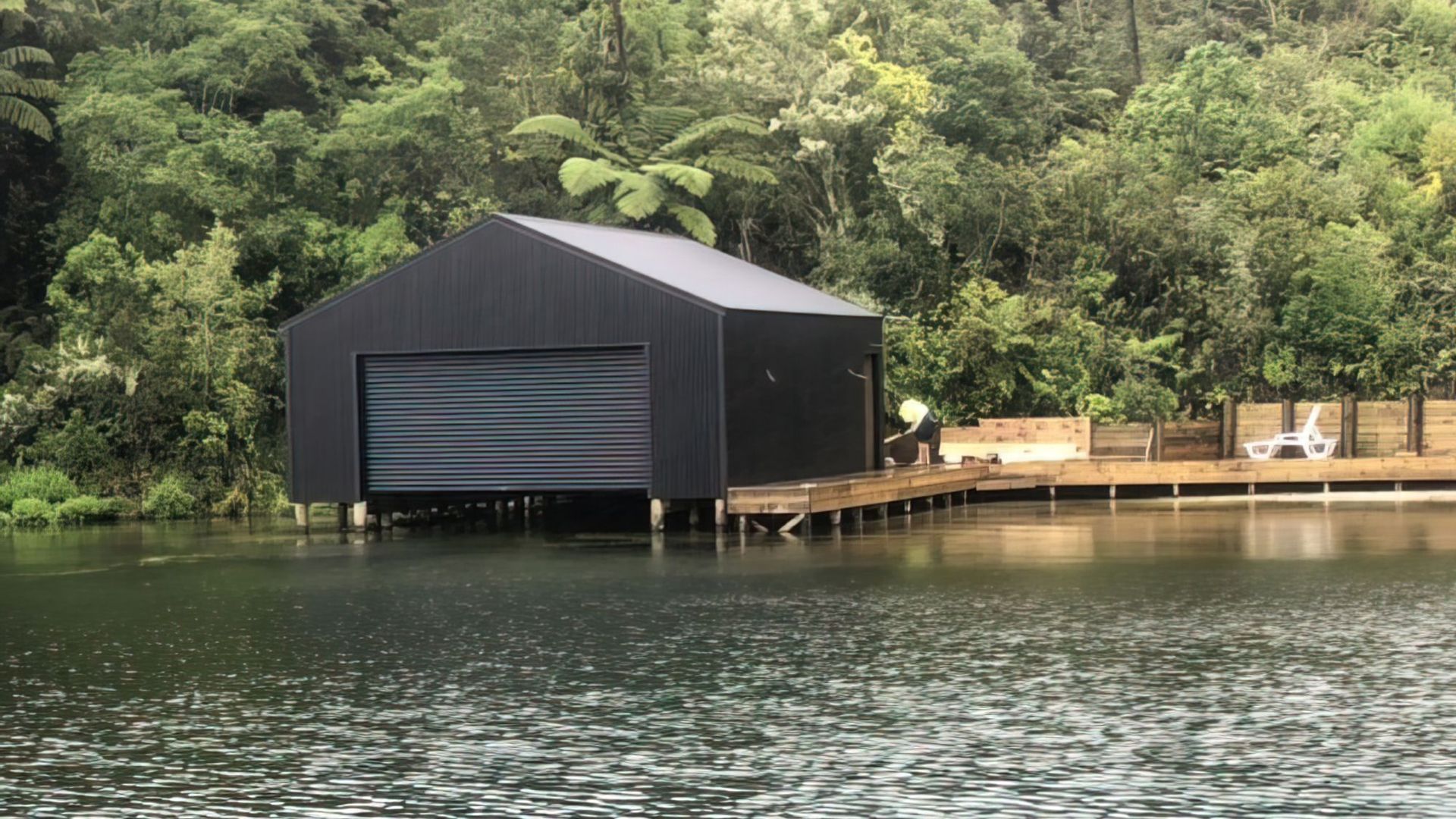 Te Karaka Boat Shed banner
