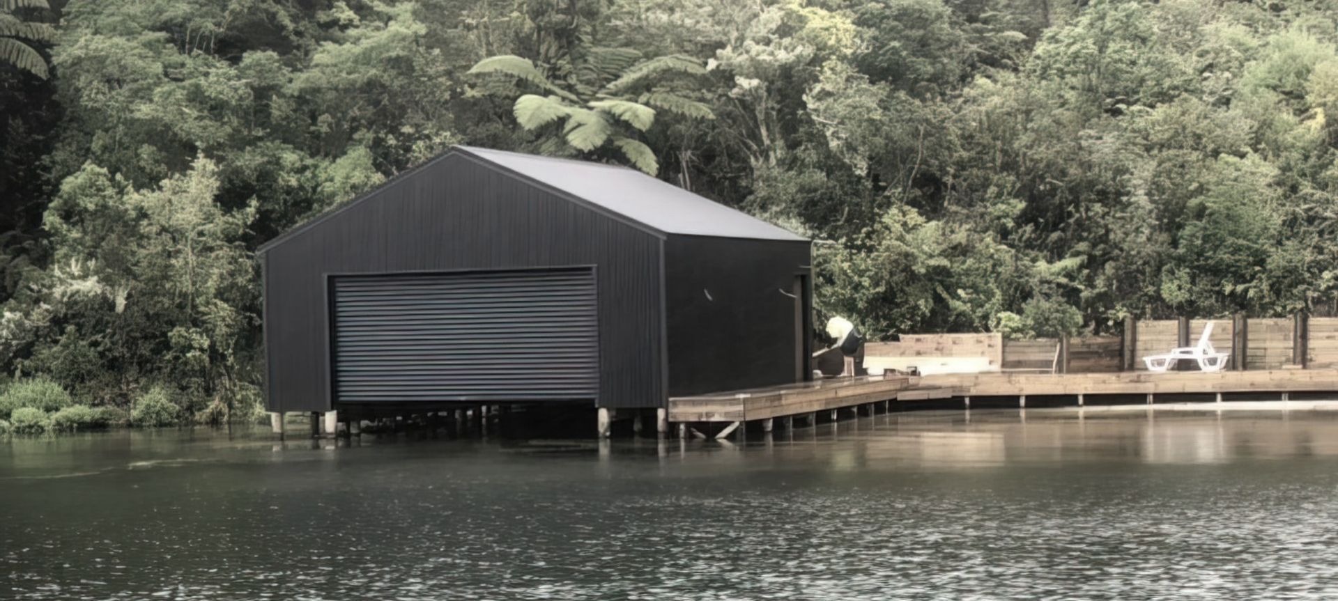 Te Karaka Boat Shed banner