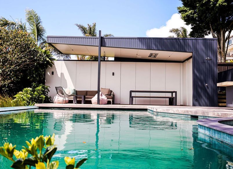 Cabana and Pool Retreat