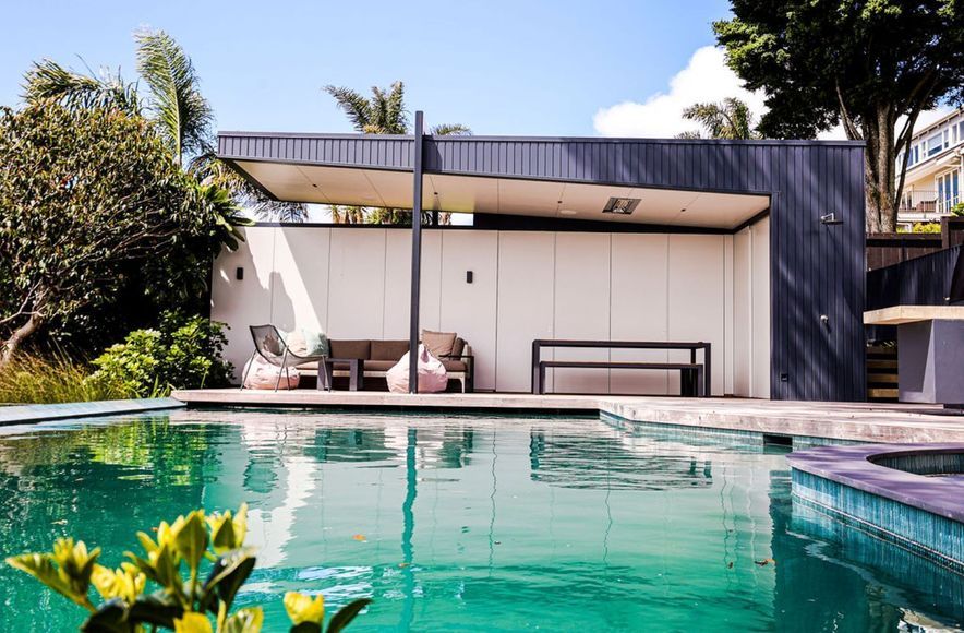 Cabana and Pool Retreat
