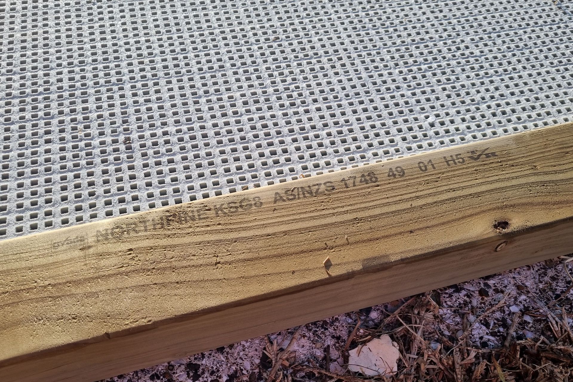 Structural strength required for waterfront redevelopment at Mangonui