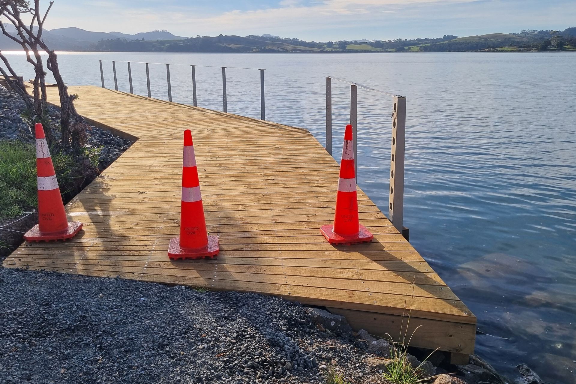 Structural strength required for waterfront redevelopment at Mangonui