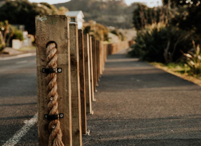 West Coast Bollard Fence
