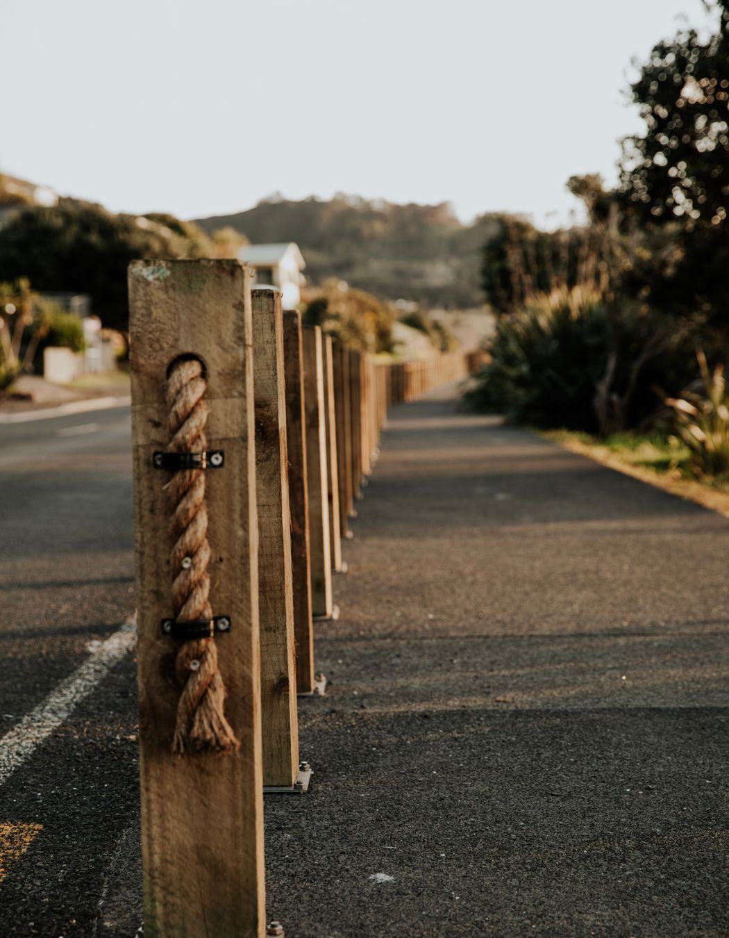 West Coast Bollard Fence