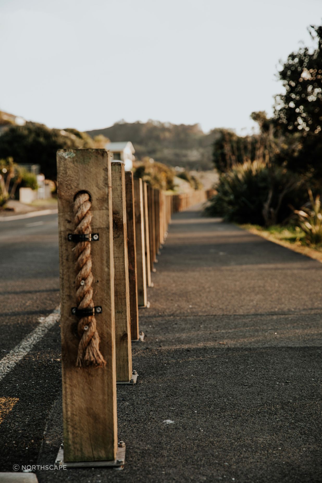 West Coast Bollard Fence