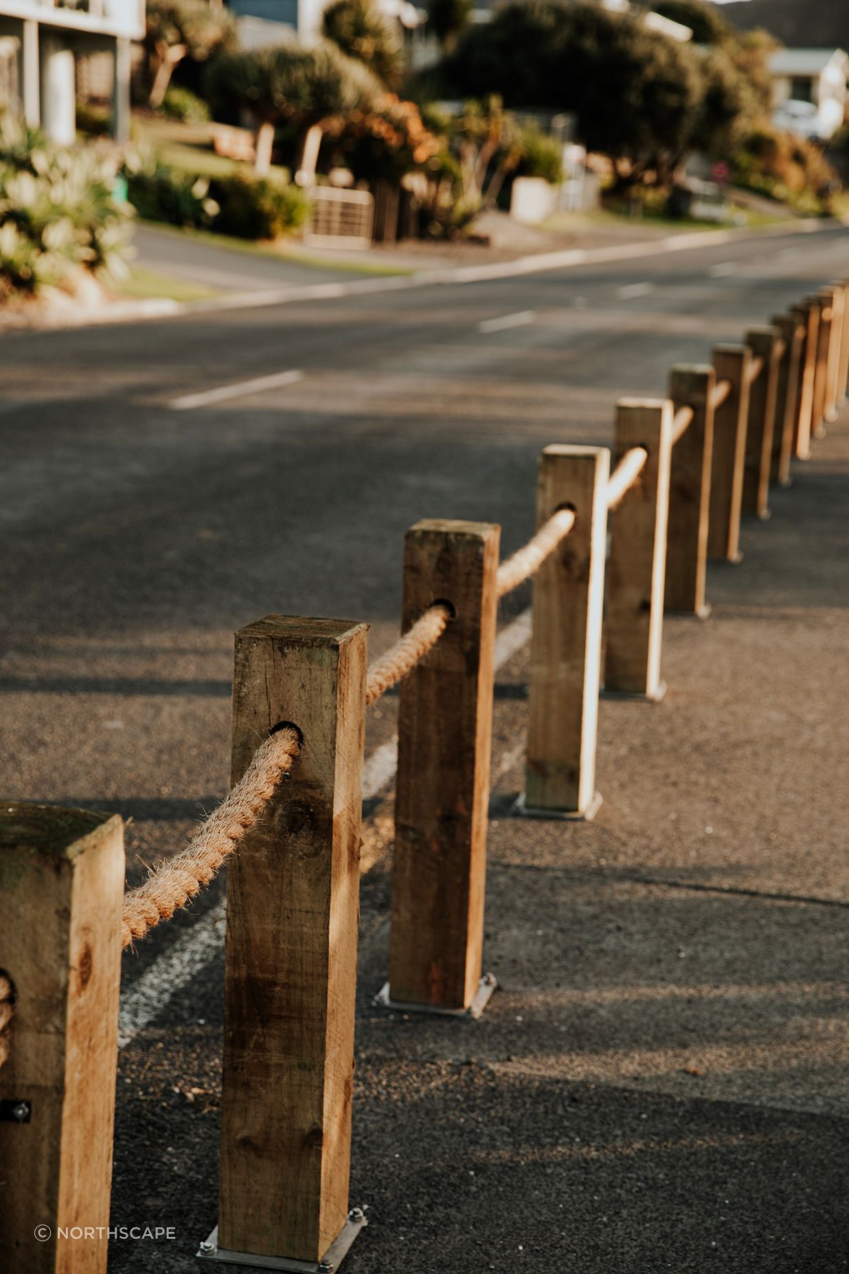 West Coast Bollard Fence