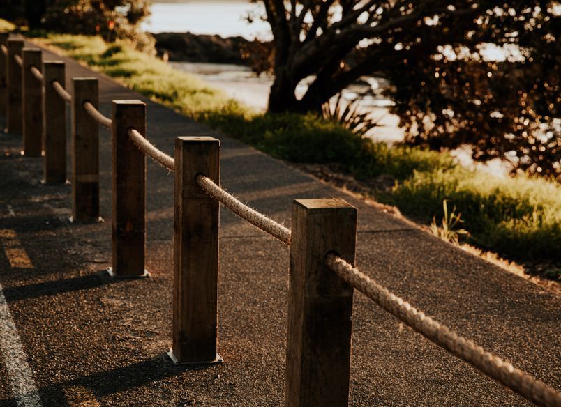West Coast Bollard Fence