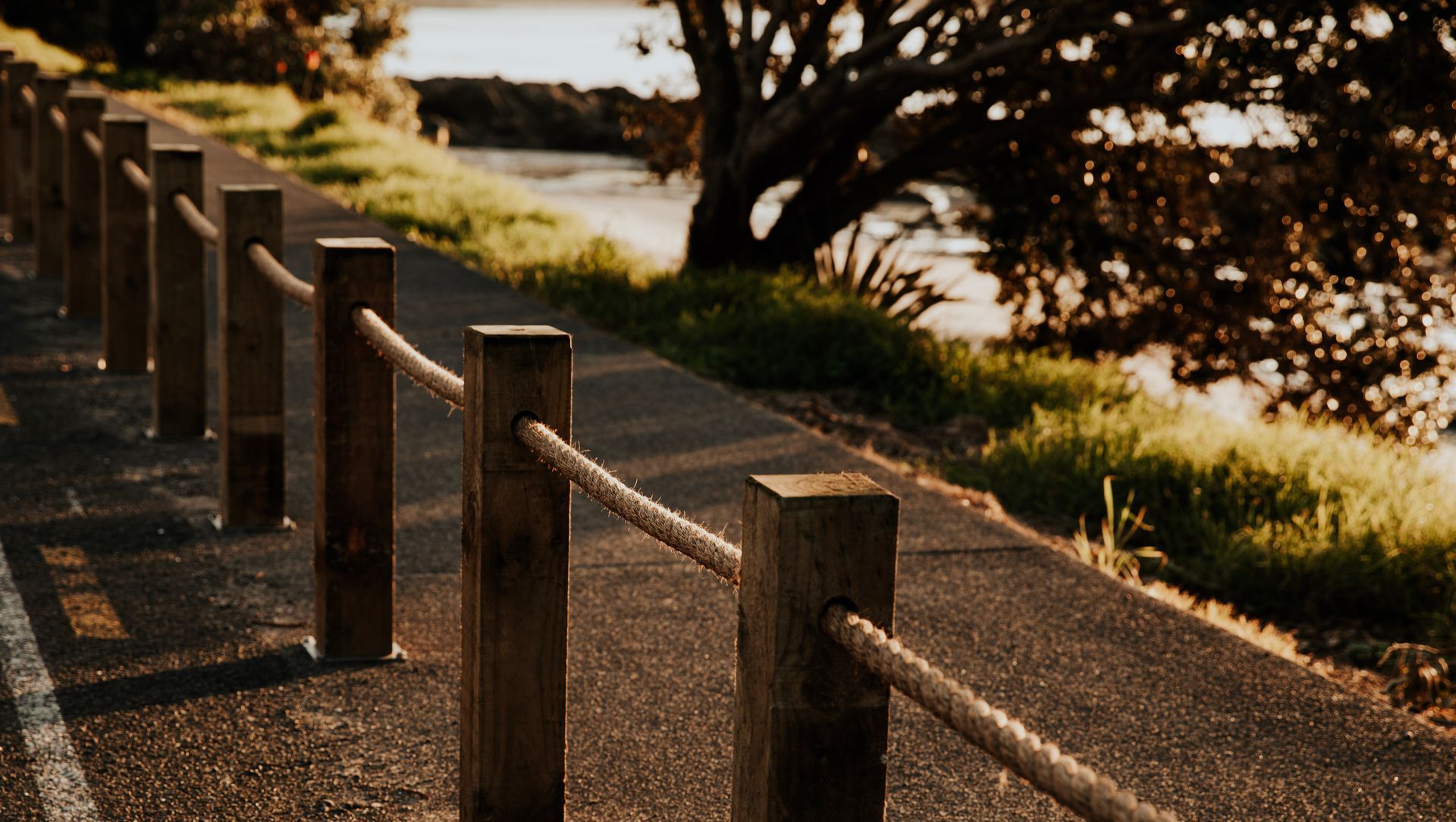 West Coast Bollard Fence banner