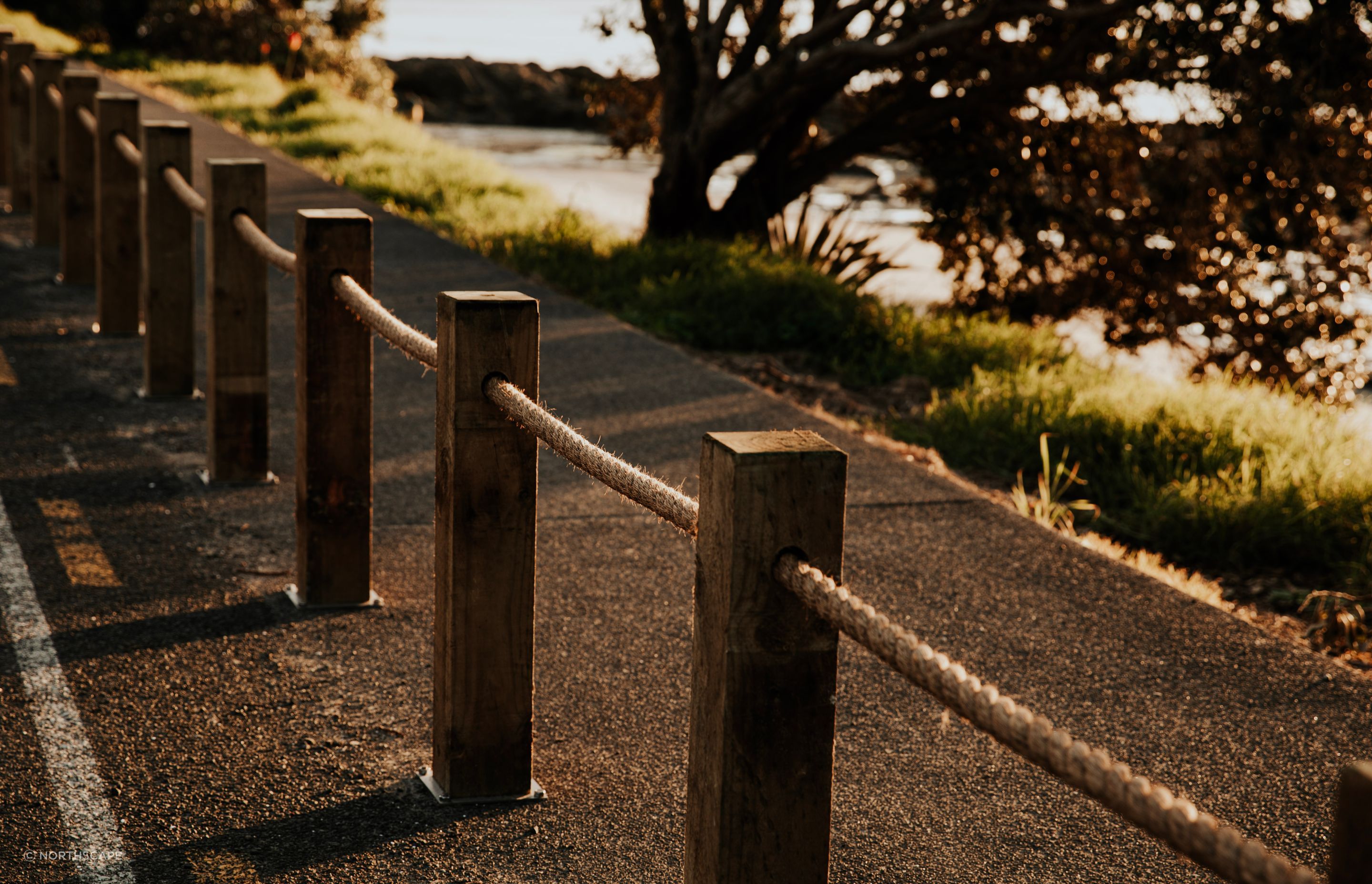 West Coast Bollard Fence