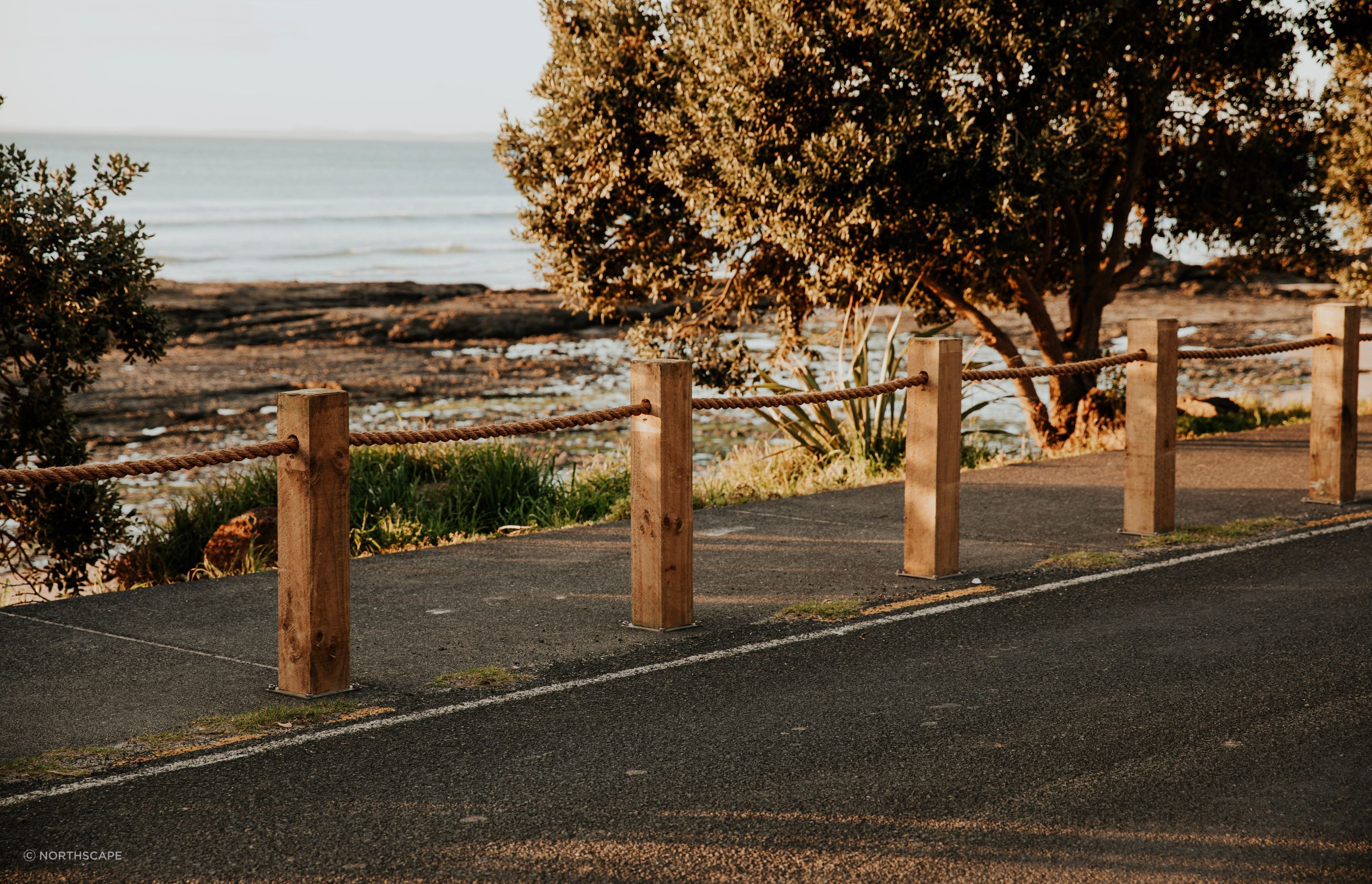 West Coast Bollard Fence