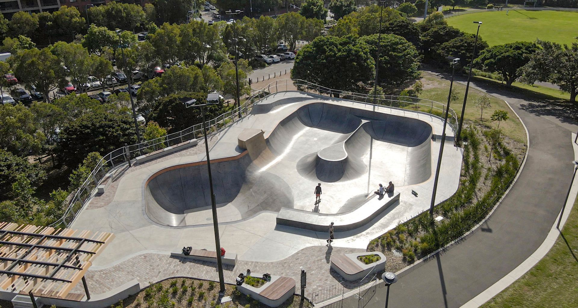 Sydney Skate Park banner