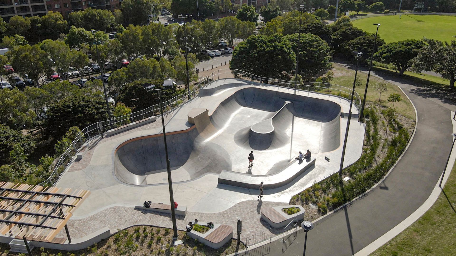Sydney Skate Park banner