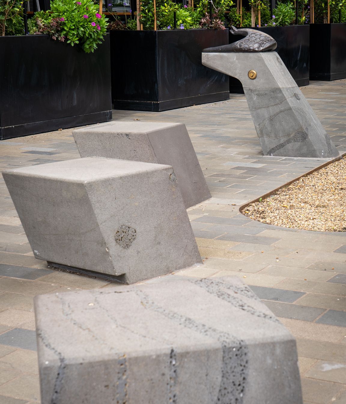 Auckland Central Seats &amp; Fountains