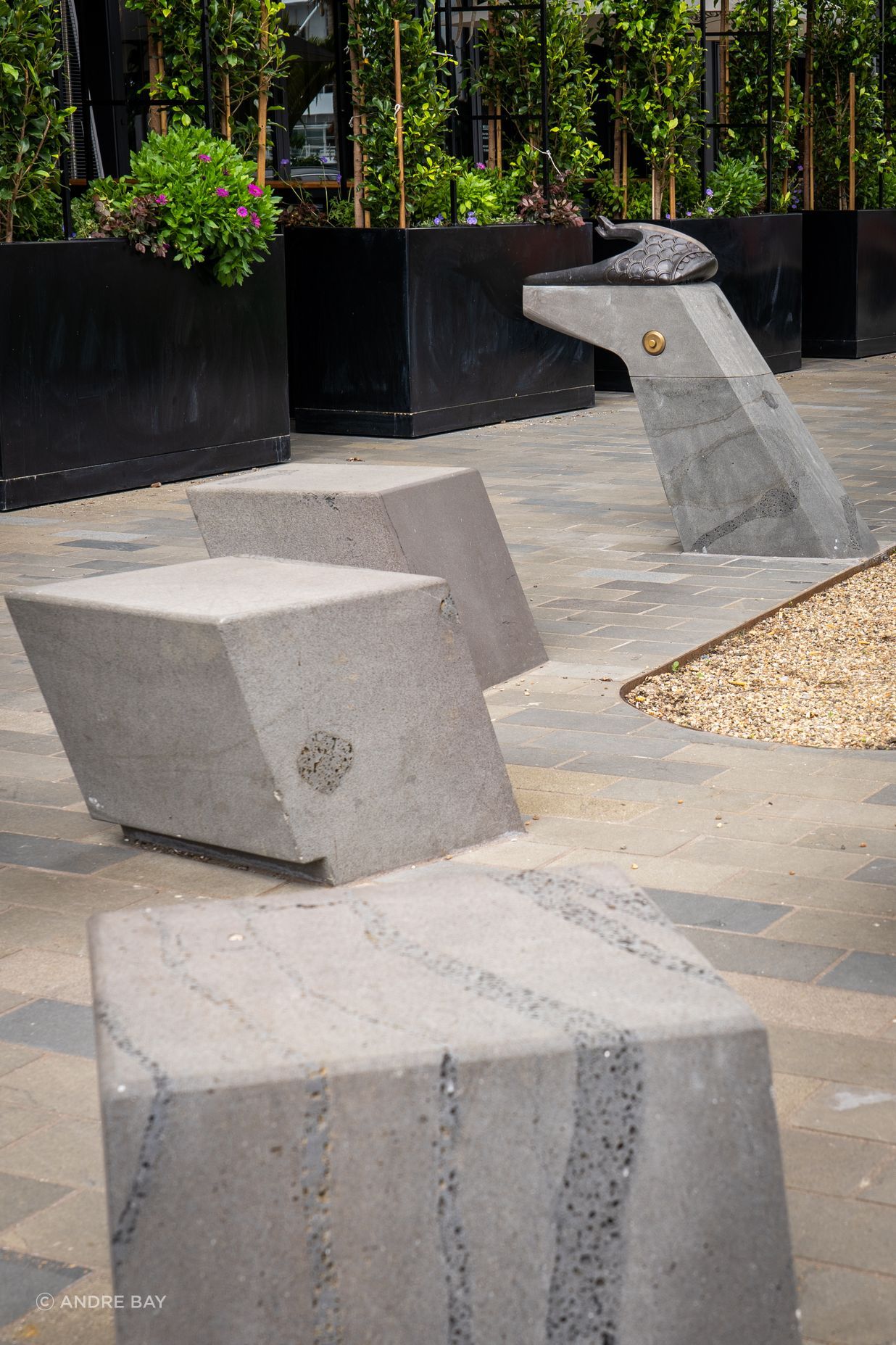 Auckland Central Seats &amp; Fountains