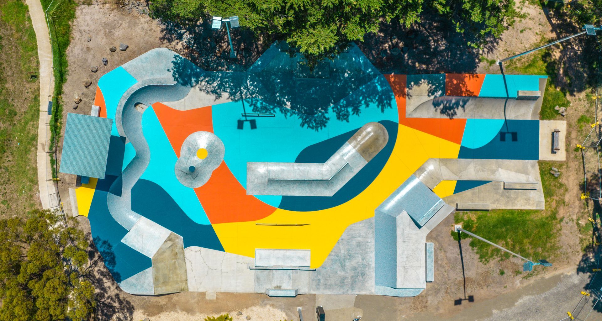 Bannockburn - Landscape, Skate Park banner