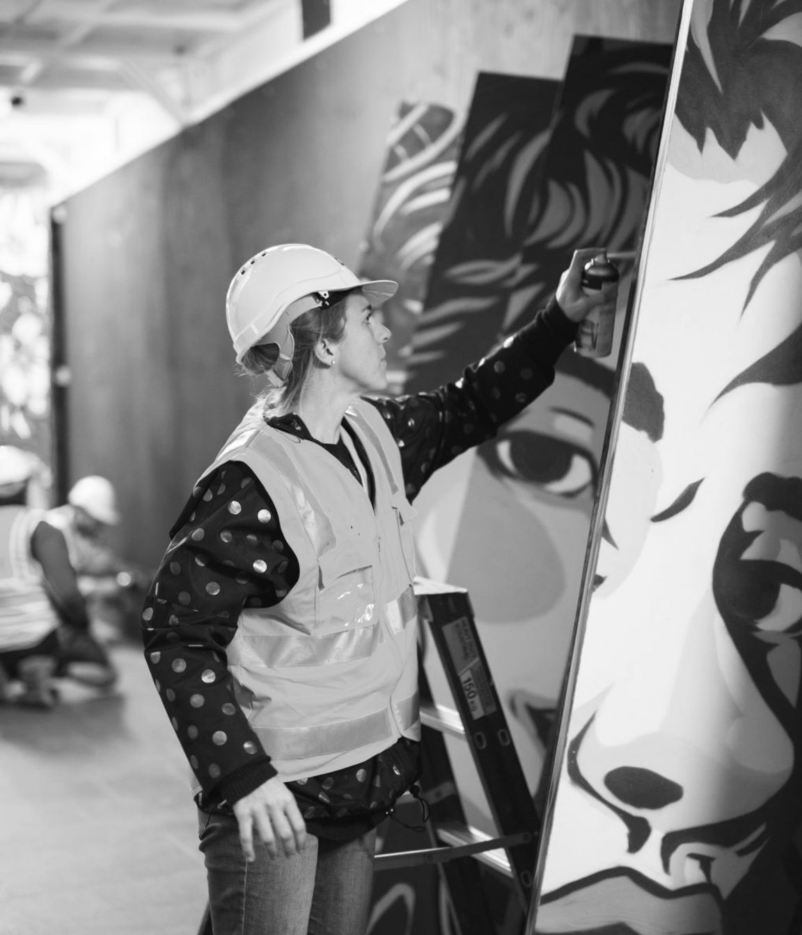 Bijl x Ox King - Street art for TwoGood